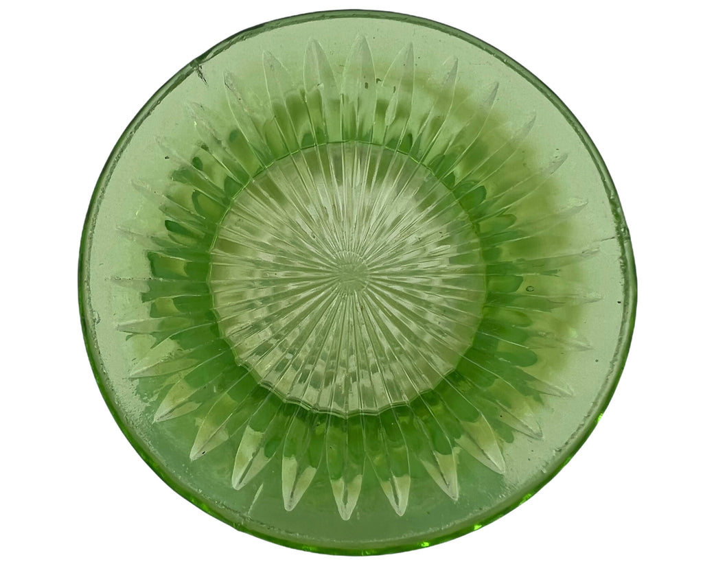 Antique Northwood Diamond Point Opalescent Glass Swung Vase 11 - Poppy's Vintage Clothing