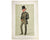 Antique Vanity Fair Chromolitho Print Captain John Bastard Horse Man 1880 - Poppy's Vintage Clothing