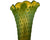 Antique Northwood Diamond Point Opalescent Glass Swung Vase 11 - Poppy's Vintage Clothing
