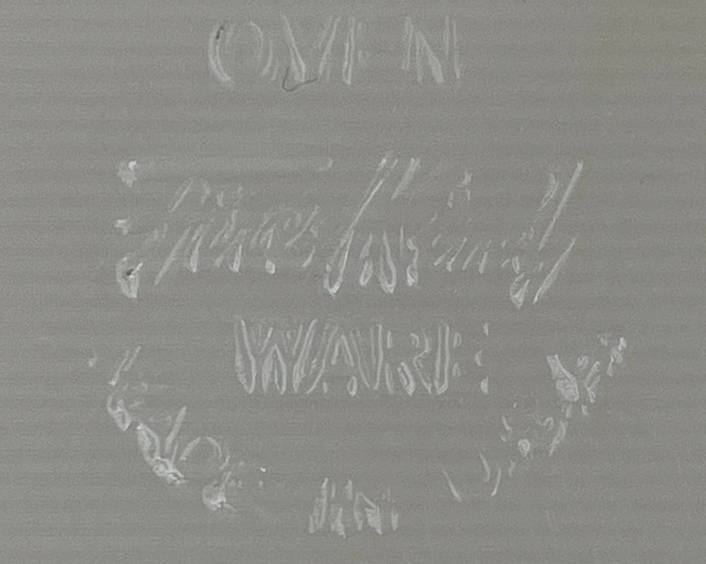 Vintage Fire King Peach Lustre Glass Laurel Dinner Plate 9 1/8 - Poppy's Vintage Clothing