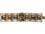 Vintage 1940s Copper Bracelet Comedy & Tragedy Drama Masks - VFG - Poppy's Vintage Clothing