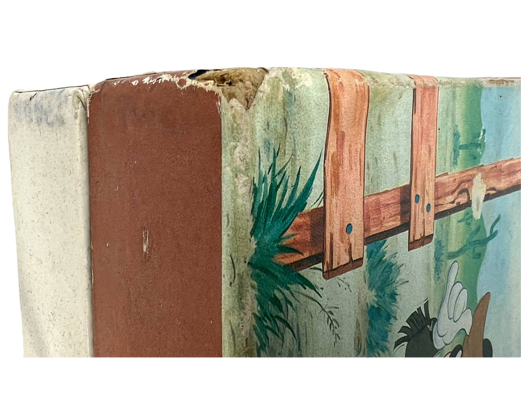 Vintage 1960s Walt Disney Pardners Record Player Pickup Mickey Mouse Goofy Donald Duck - Poppy's Vintage Clothing