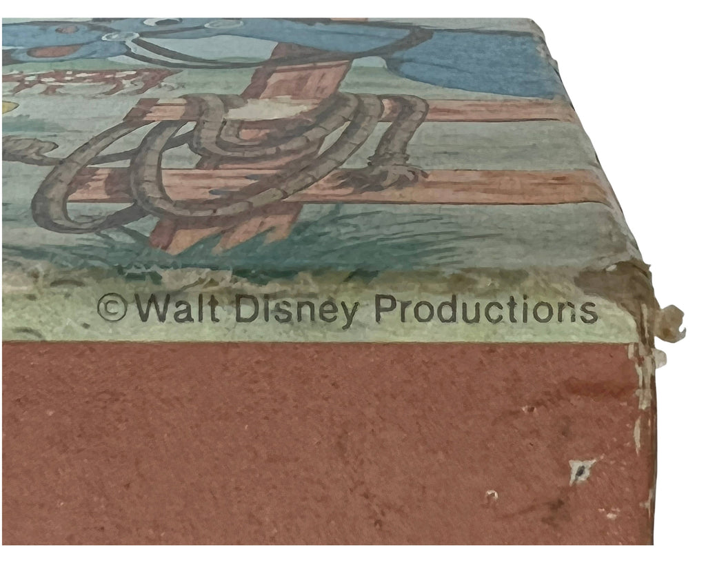 Vintage 1960s Walt Disney Pardners Record Player Pickup Mickey Mouse Goofy Donald Duck - Poppy's Vintage Clothing