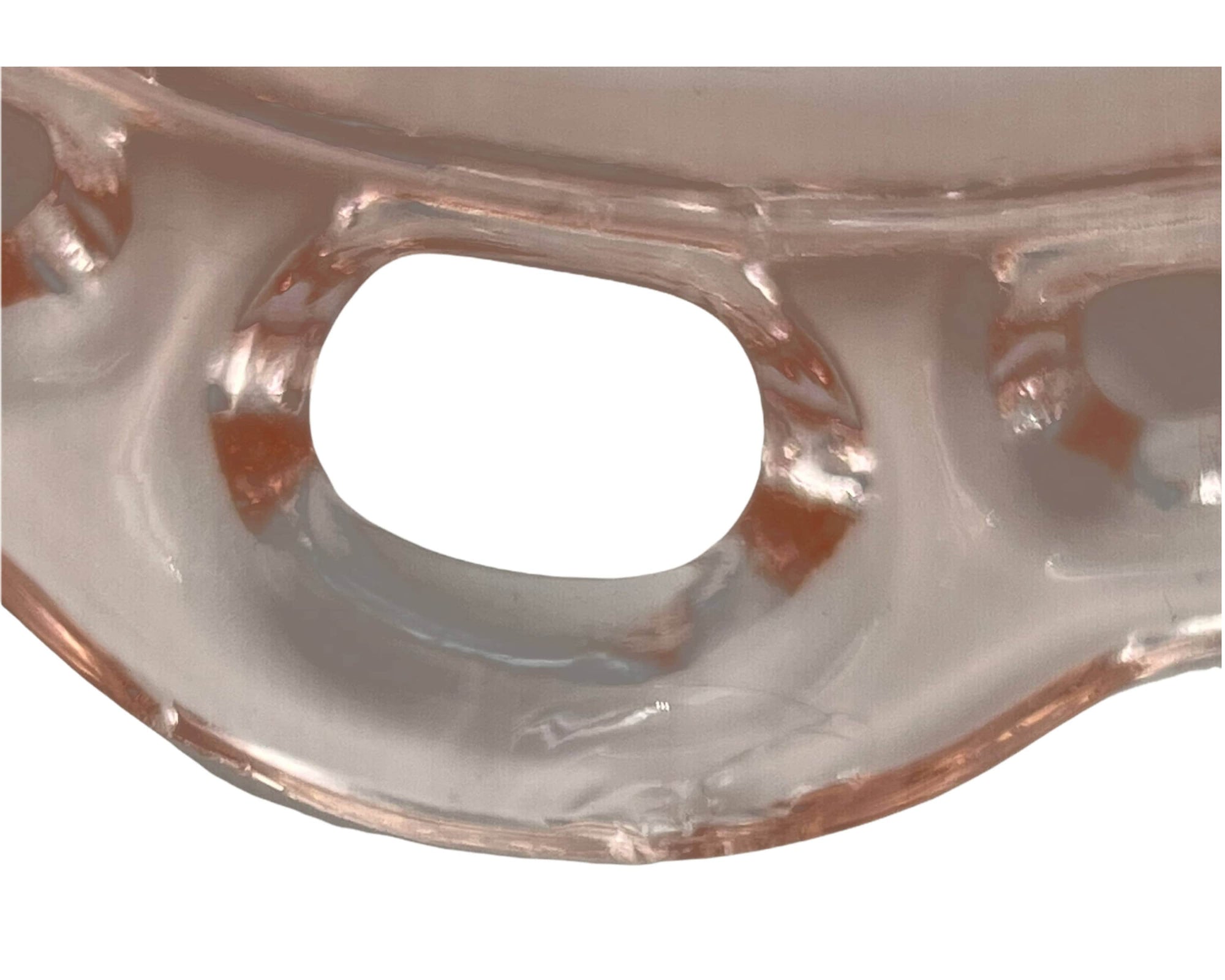 Hocking Old Colony Pink Depression Glass Candy Jar and Cover Open Lace Edge - Poppy's Vintage Clothing