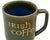 Vintage 1960s Wade Irish Porcelain Coffee Mug Green & Blue - Poppy's Vintage Clothing
