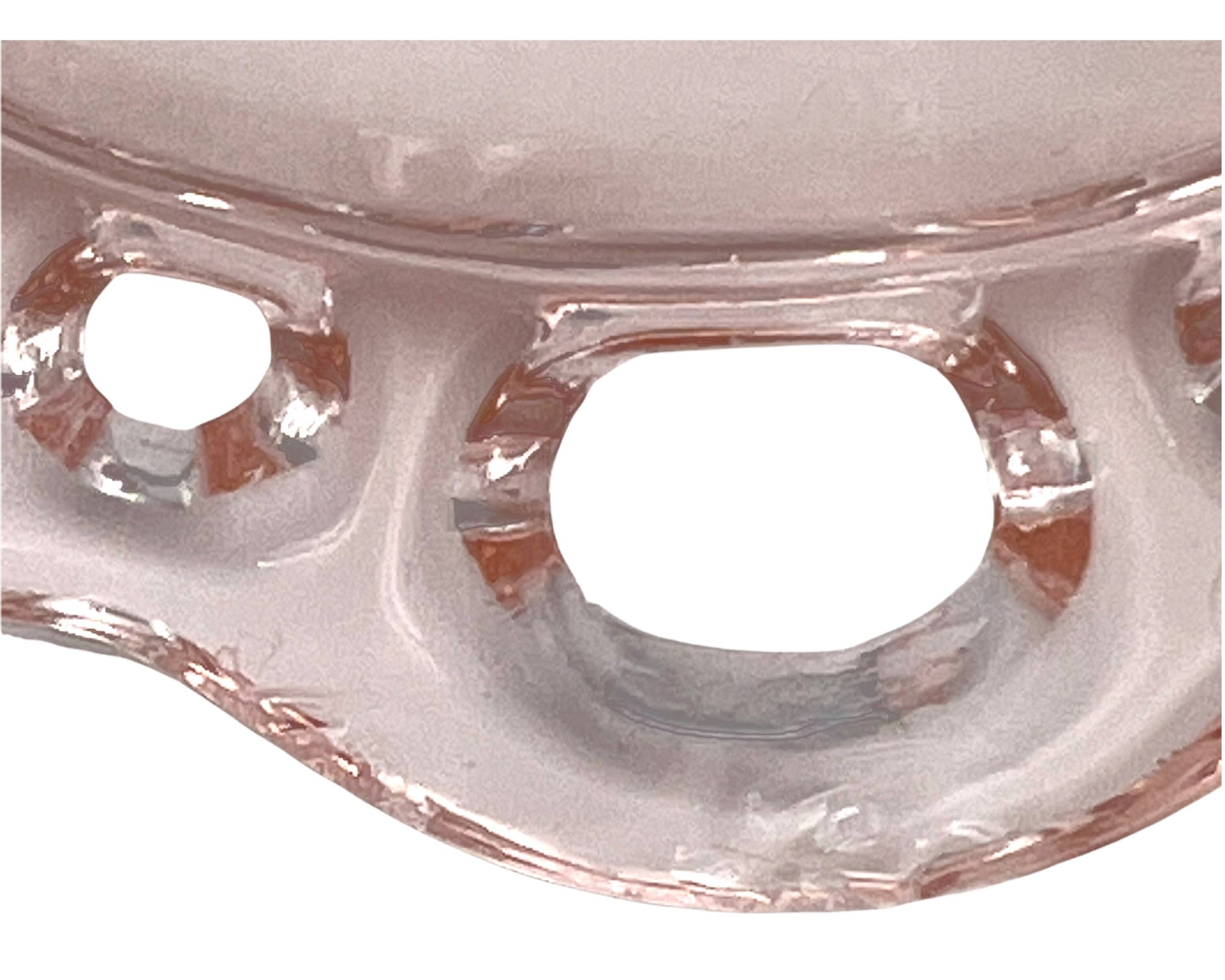 Hocking Old Colony Pink Depression Glass Candy Jar and Cover Open Lace Edge - Poppy's Vintage Clothing
