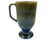 Vintage 1960s Wade Irish Porcelain Coffee Mug Green & Blue - Poppy's Vintage Clothing