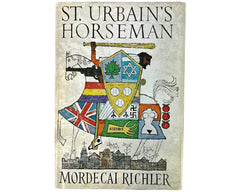 St Urbains Horseman Book Mordecai Richler Signed 1st Canadian Edition w Dust Jacket Fine - Poppy's Vintage Clothing