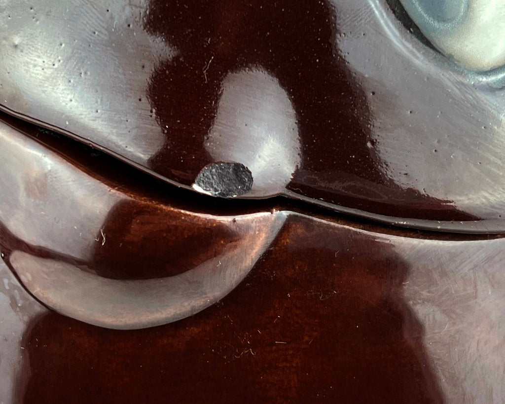 Vintage 1982 Nabisco Chipit Cookie Jar Google Eyed Chocolate Chip - Poppy's Vintage Clothing