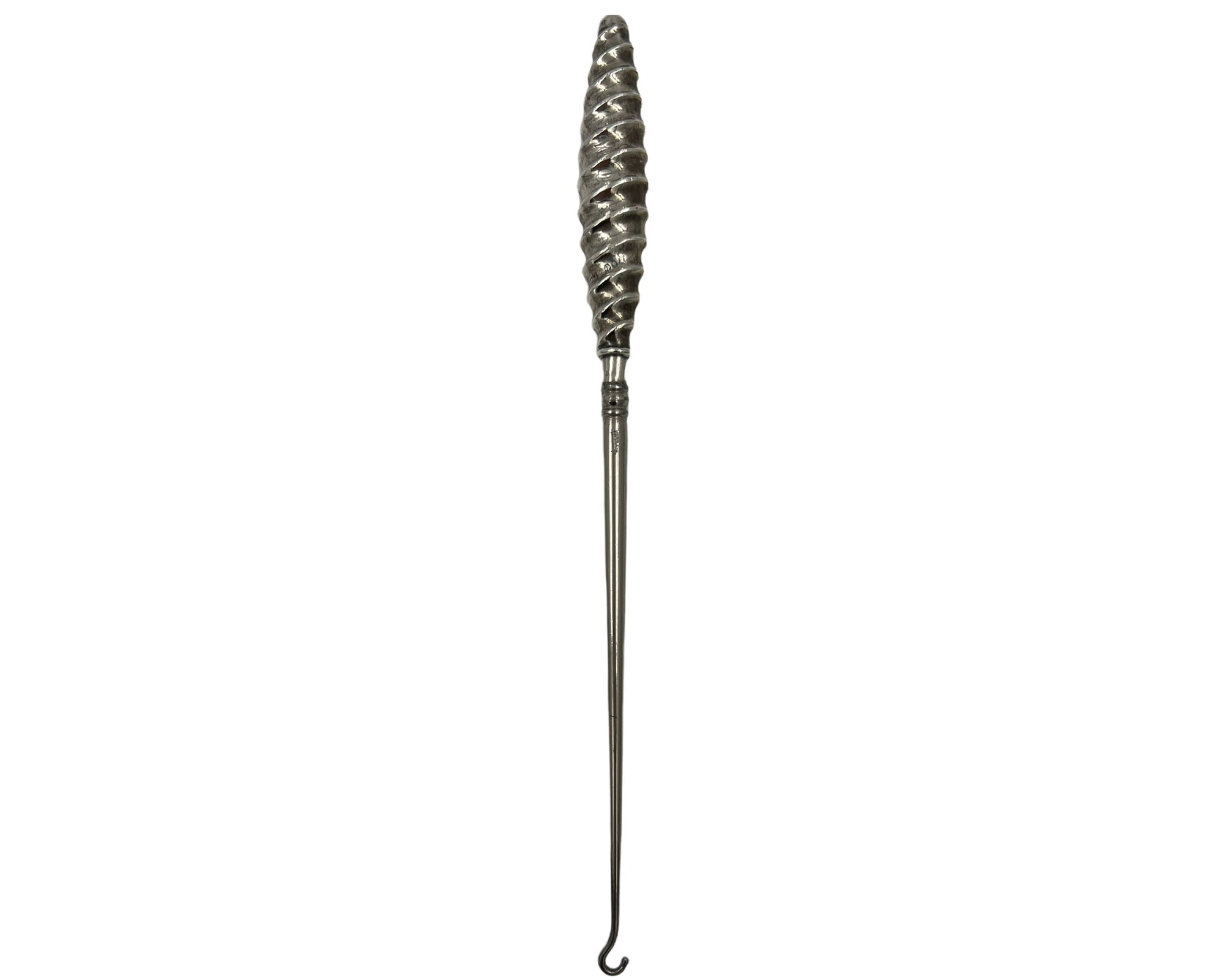 Antique Sterling Silver Button Hook Adie & Lovekin Birmingham - Poppy's Vintage Clothing