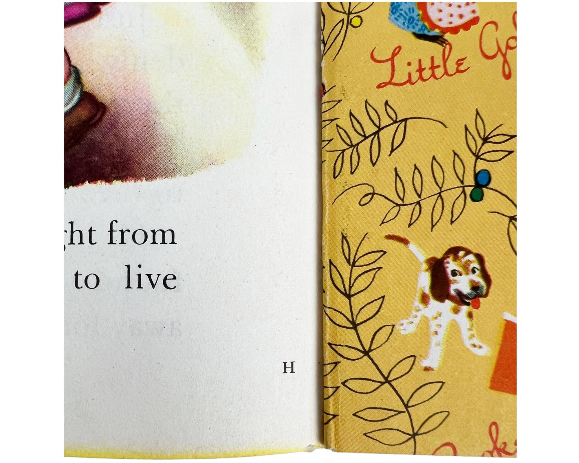 Hansel and Gretel Little Golden Book 1945 H Printing Fine Condition - Poppy's Vintage Clothing