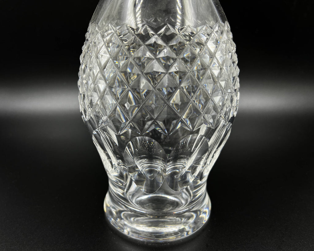 Vintage Waterford Colleen Wine Decanter with Stopper Cut Lead Crystal 13.25 - Poppy's Vintage Clothing