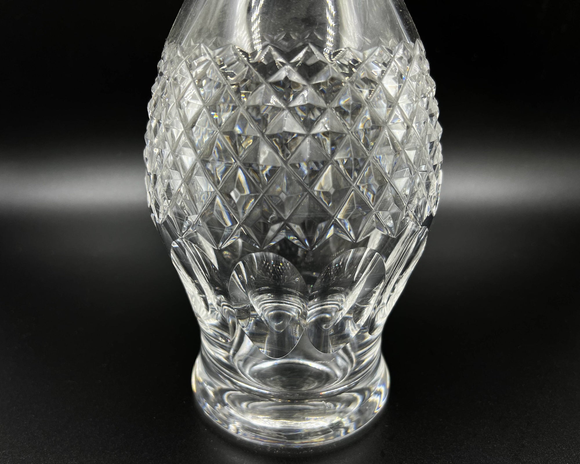 Vintage Waterford Colleen Wine Decanter with Stopper Cut Lead Crystal 13.25 - Poppy's Vintage Clothing