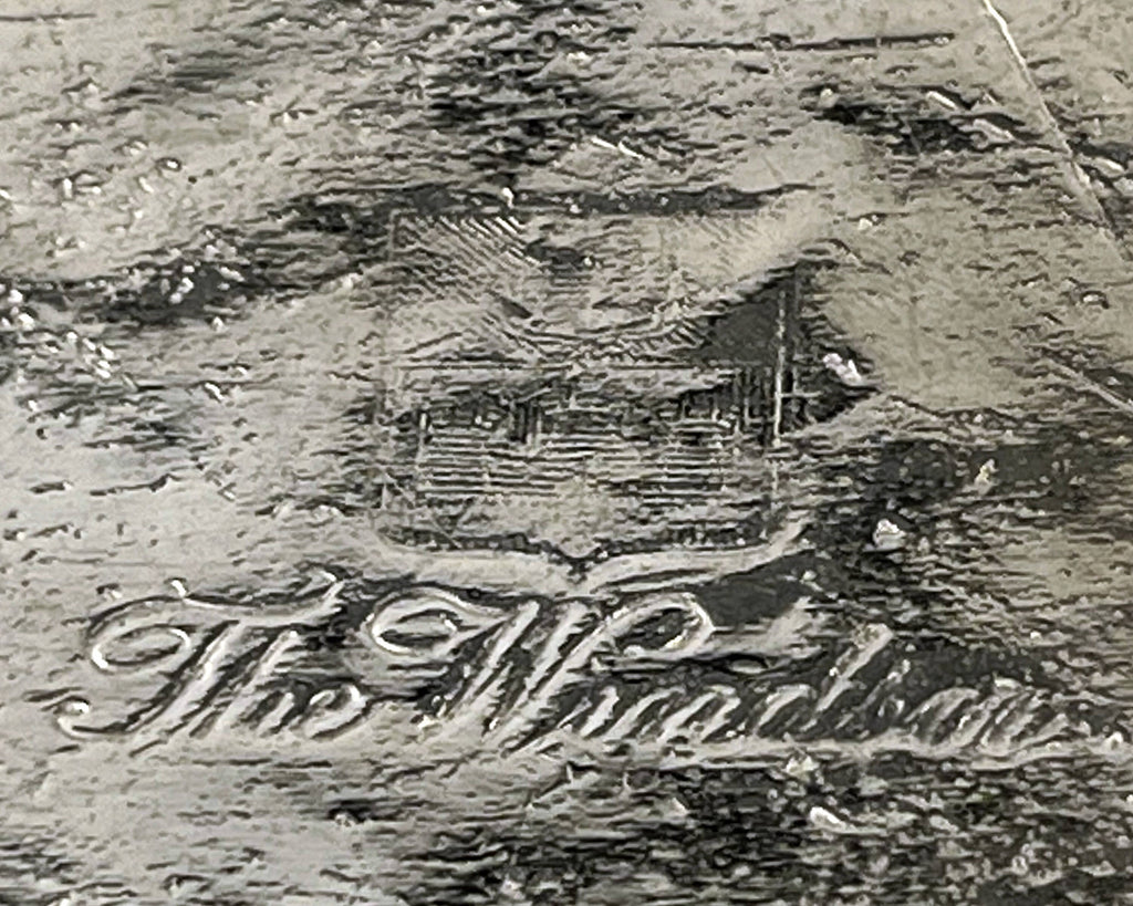 Antique Elkington Silver Bread Tray Windsor Hotel Montreal Serving Bowl 1906 - Poppy's Vintage Clothing