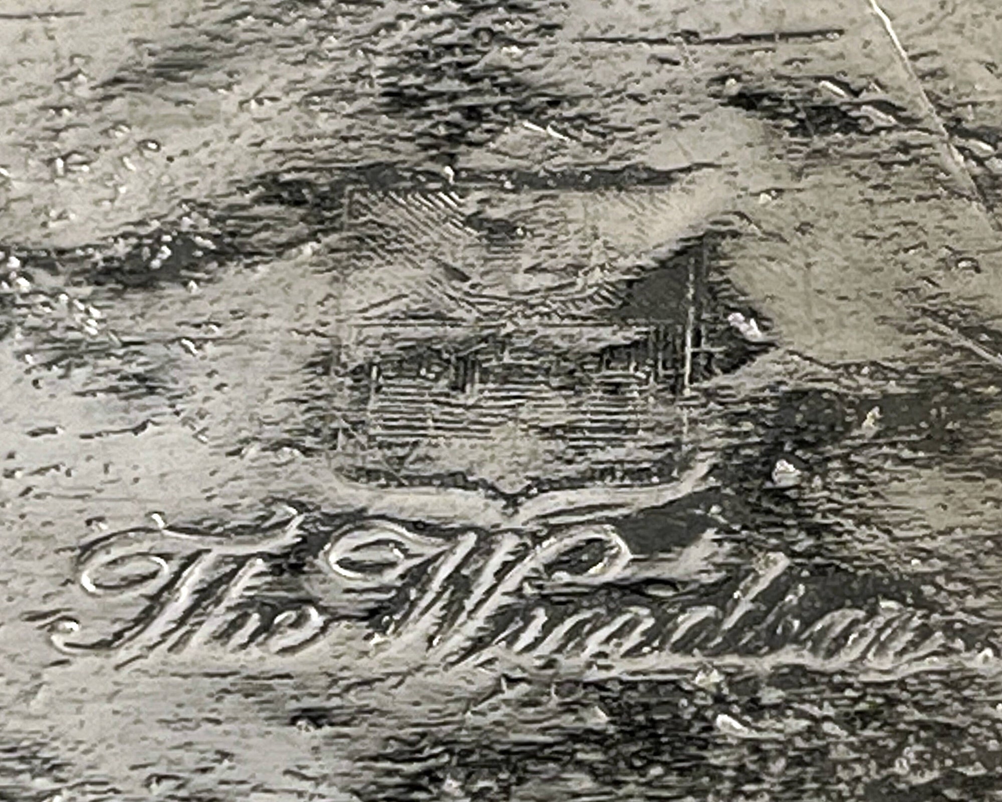 Antique Elkington Silver Bread Tray Windsor Hotel Montreal Serving Bowl 1906 - Poppy's Vintage Clothing