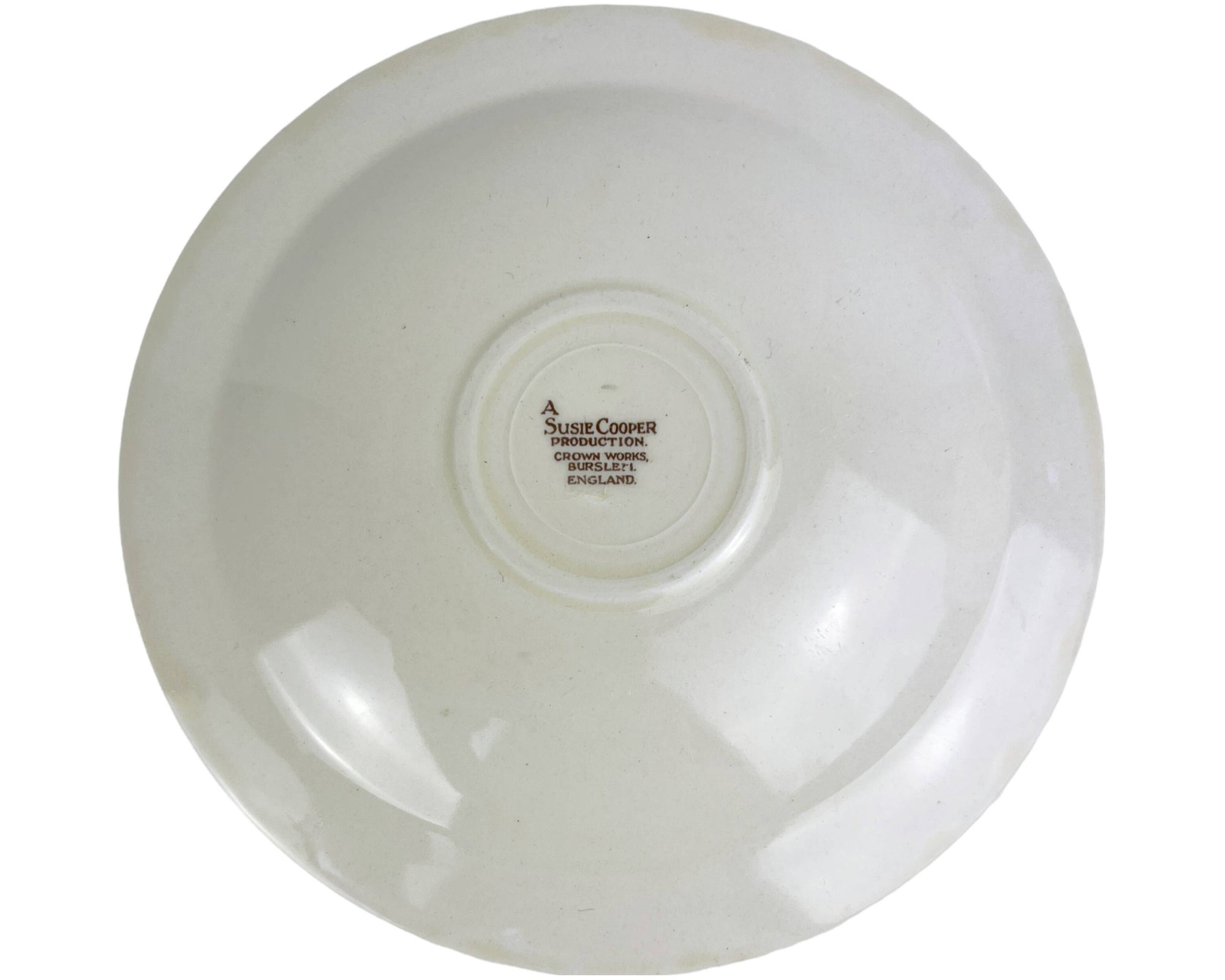 Vintage 1930s Susie Cooper Patricia Rose Faded Pink Trio Cup Saucer and Plate Rare - Poppy's Vintage Clothing