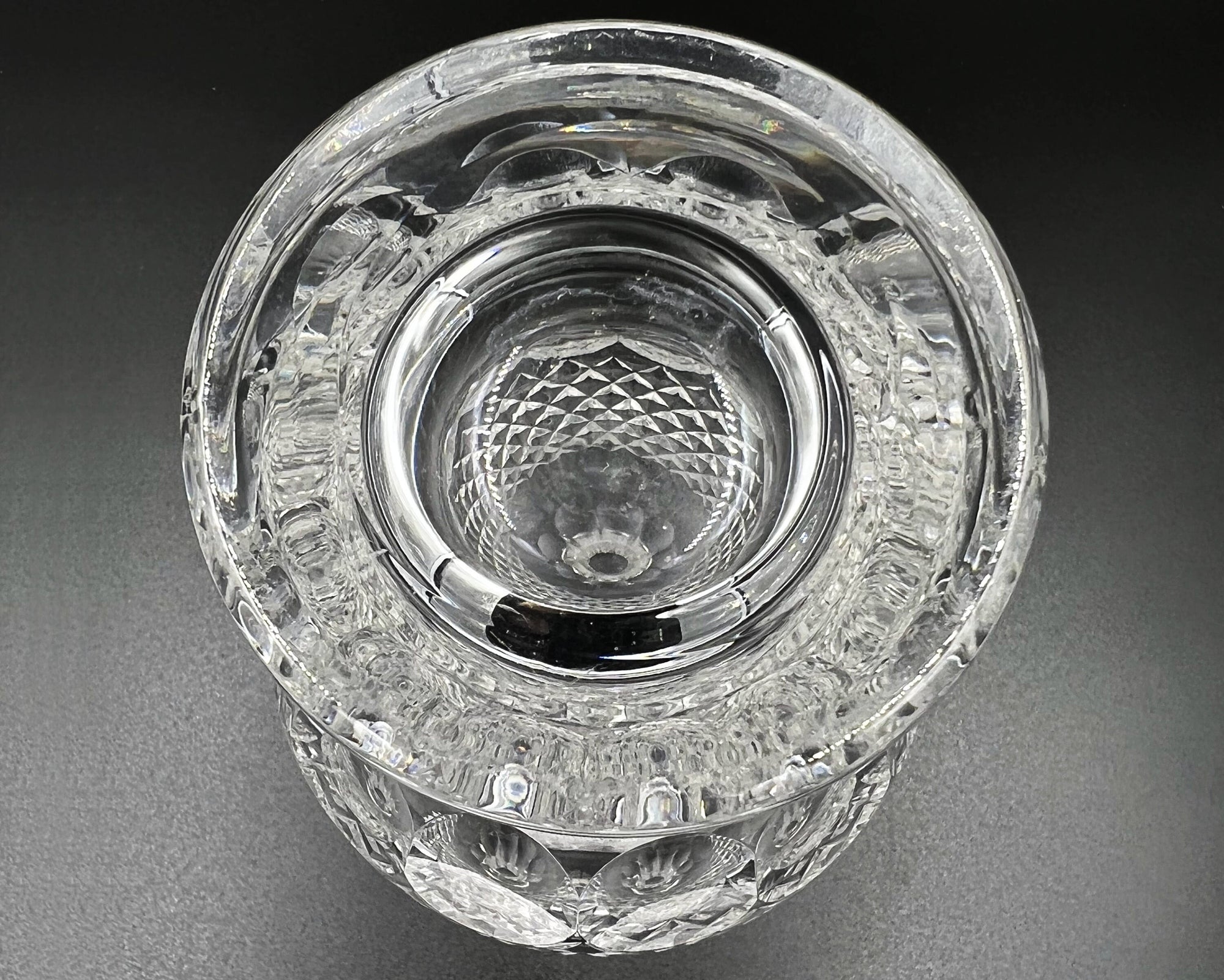 Vintage Waterford Colleen Wine Decanter with Stopper Cut Lead Crystal 13.25 - Poppy's Vintage Clothing