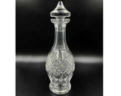 Vintage Waterford Colleen Wine Decanter with Stopper Cut Lead Crystal 13.25 - Poppy's Vintage Clothing