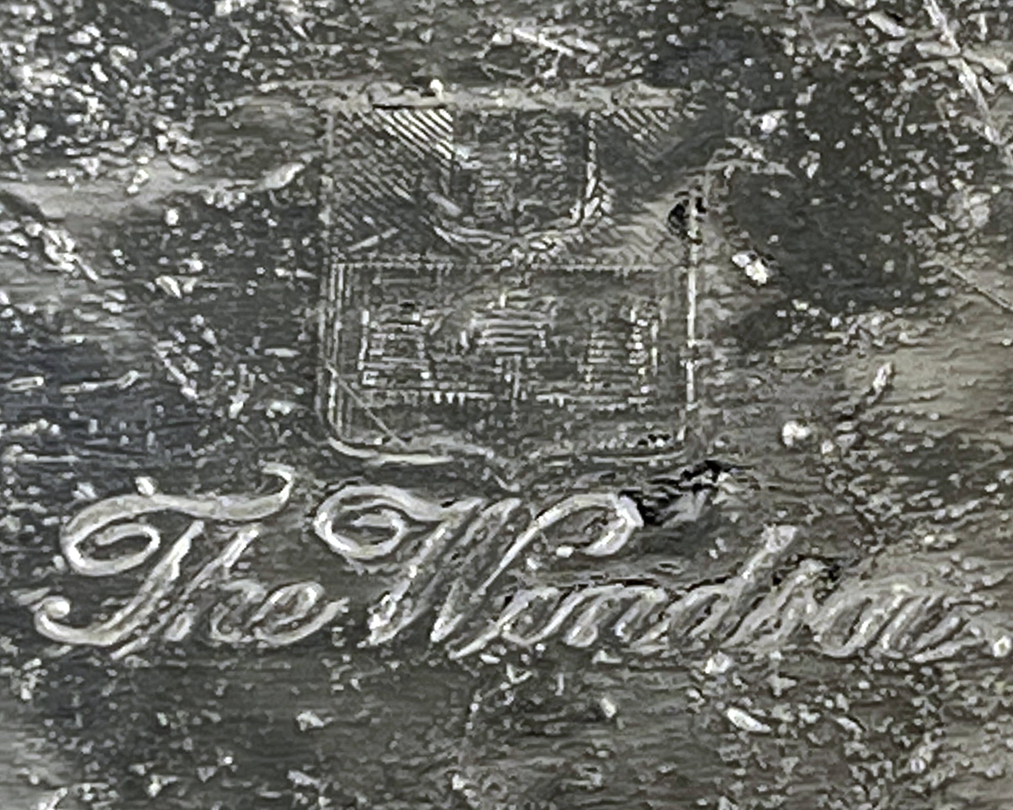 Antique Elkington Silver Bread Tray Windsor Hotel Montreal Serving Bowl 1906 - Poppy's Vintage Clothing