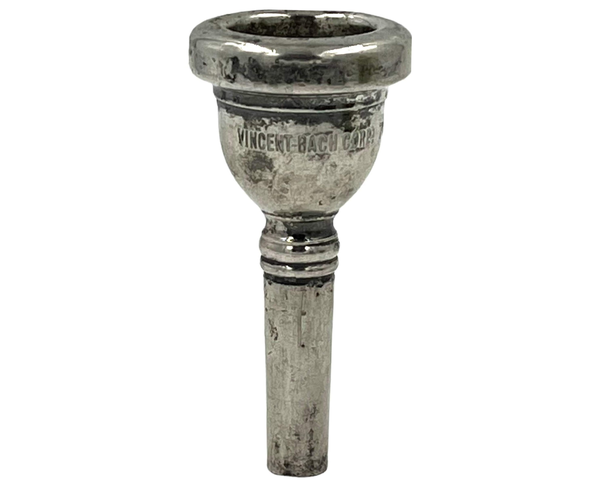 Old Vincent Bach Corp. 7C Trumpet Mouthpiece 100 grams 23mm Large Cup - Poppy's Vintage Clothing
