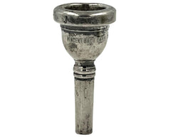 Old Vincent Bach Corp. 7C Trumpet Mouthpiece 100 grams 23mm Large Cup - Poppy's Vintage Clothing