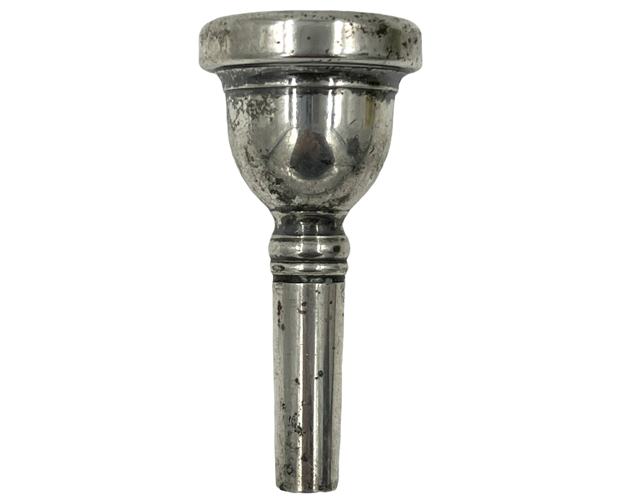 Old Vincent Bach Corp. 7C Trumpet Mouthpiece 100 grams 23mm Large Cup - Poppy's Vintage Clothing