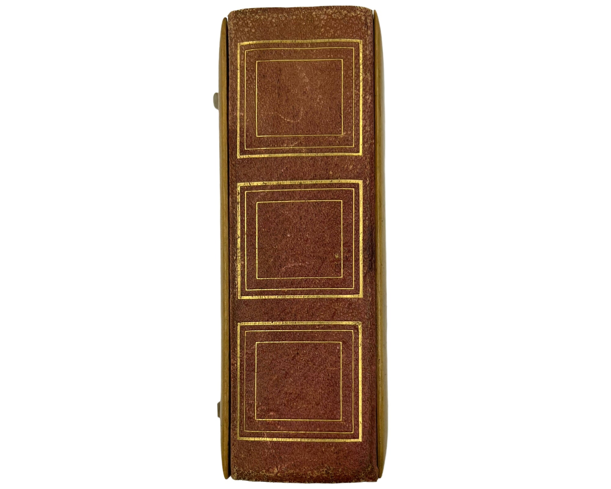 Antique Mauchline Ware Photo Album Niagara Cast Iron Railway Bridge 19 Photos + 10 Tintypes - Poppy's Vintage Clothing