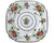 Vintage Royal Albert Bone China Petit Point 4 Square Dessert Plates 6 - Poppy's Vintage Clothing