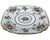 Vintage Royal Albert Bone China Petit Point 4 Square Dessert Plates 6 - Poppy's Vintage Clothing
