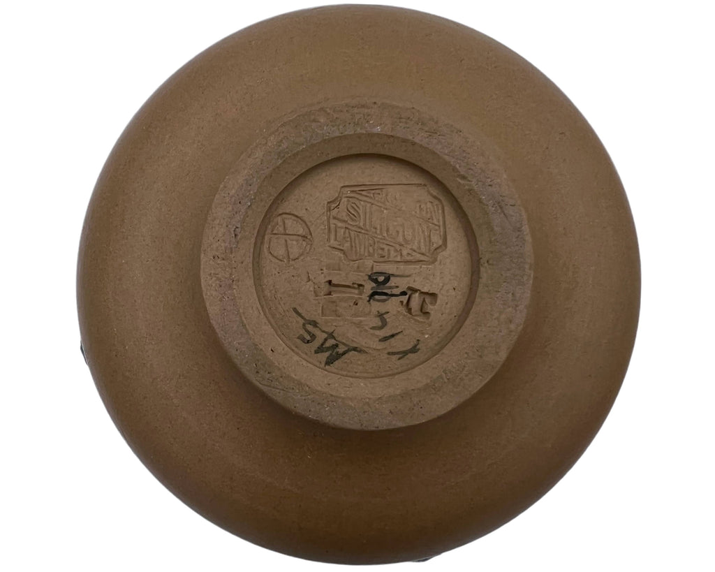 Antique 1880s Doulton Lambeth Silicon Vase Mary Slater 6.5 - Poppy's Vintage Clothing