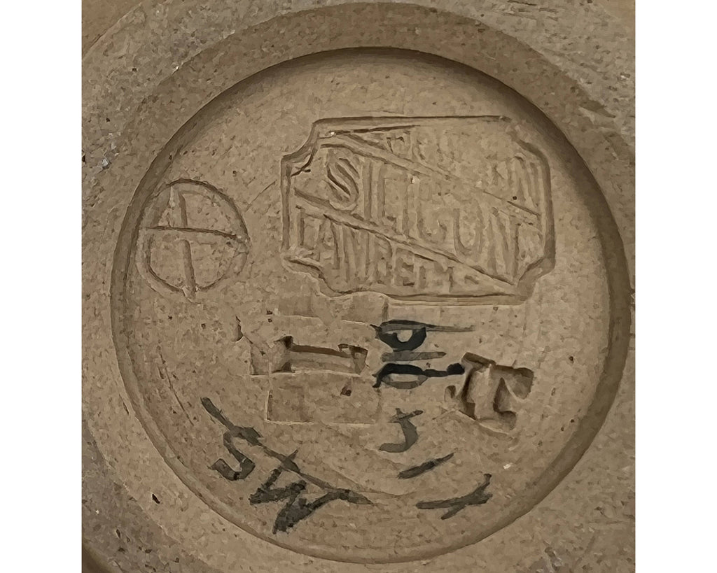 Antique 1880s Doulton Lambeth Silicon Vase Mary Slater 6.5 - Poppy's Vintage Clothing