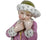 Antique 19th c CG Schierholz Plaue Porcelain Figurine of Boy Dresden Quality - Poppy's Vintage Clothing