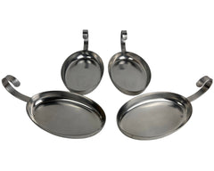 Mid Century Spring Switzerland Stainless Steel Individual Pans Set of 4 - Poppy's Vintage Clothing