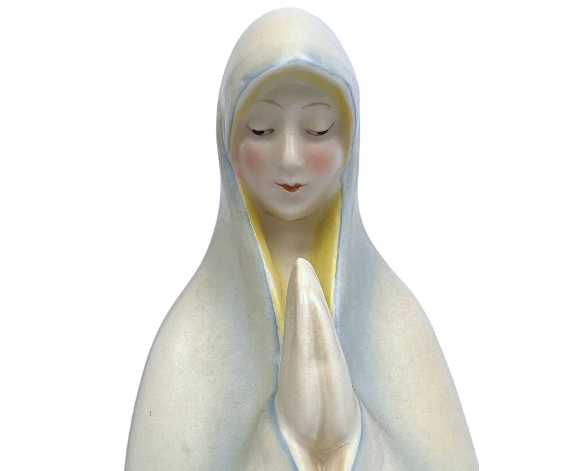 Vintage Goebel Praying Madonna Statue MI Hummel Virgin Mary TMK 1 - Poppy's Vintage Clothing