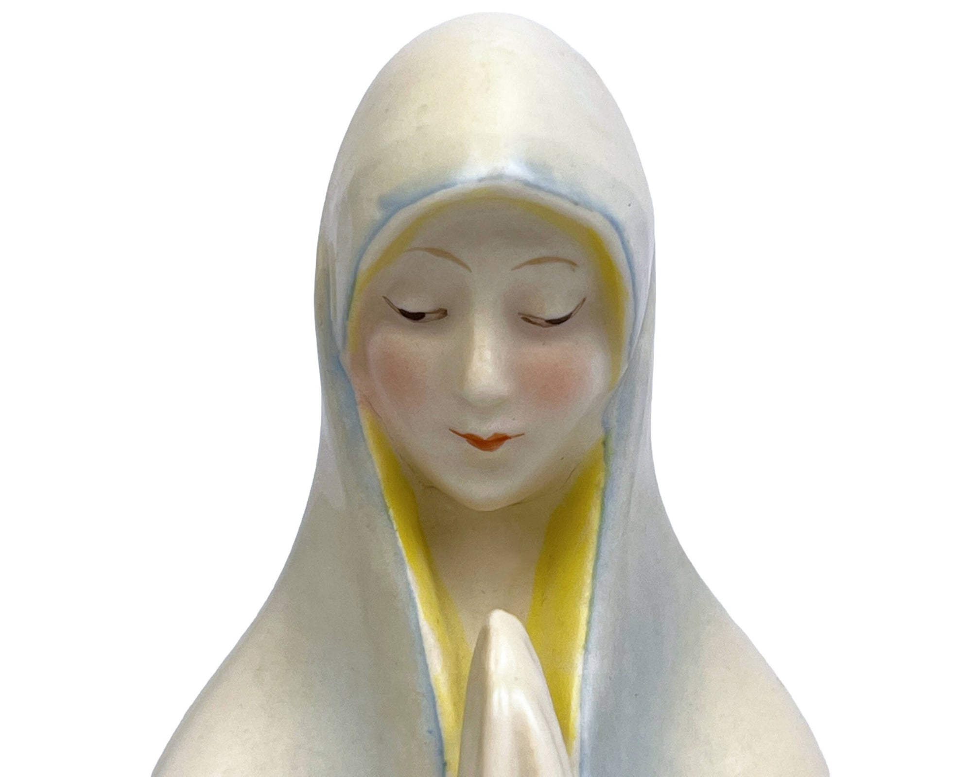 Vintage Goebel Praying Madonna Statue MI Hummel Virgin Mary TMK 1 - Poppy's Vintage Clothing
