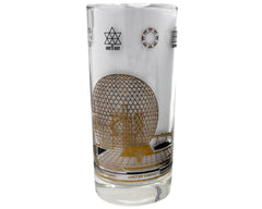 Vintage Expo 67 Glass Tumbler US Pavilion Geodesic Dome 5.5 - Poppy's Vintage Clothing