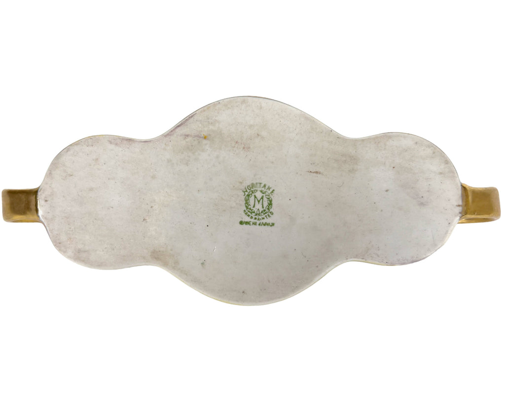 Art Deco Noritake Porcelain Cruet Set Jam Pot Salt Pepper Shakers - Poppy's Vintage Clothing