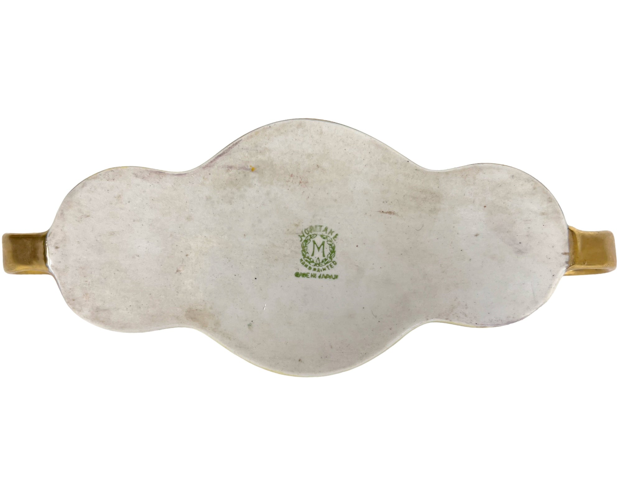 Art Deco Noritake Porcelain Cruet Set Jam Pot Salt Pepper Shakers - Poppy's Vintage Clothing