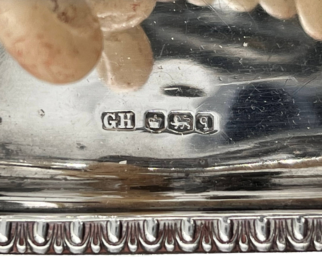 Sterling Silver Wax Jack Candle Holder Dated 1933 Harrison Brothers & Howson Sheffield - Poppy's Vintage Clothing