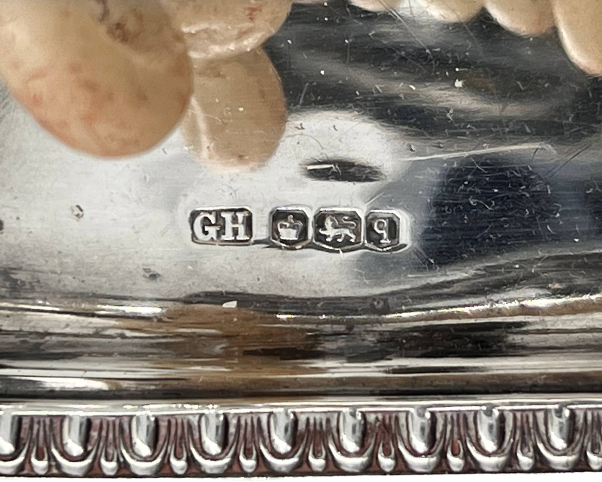 Sterling Silver Wax Jack Candle Holder Dated 1933 Harrison Brothers & Howson Sheffield - Poppy's Vintage Clothing