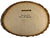 Vintage 1950s Lake George Souvenir Plaques Indians & Cowboys Cut Wood Logs - Poppy's Vintage Clothing