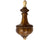 Antique Wood and Celluloid Servant Bell Push Butler Call - Poppy's Vintage Clothing