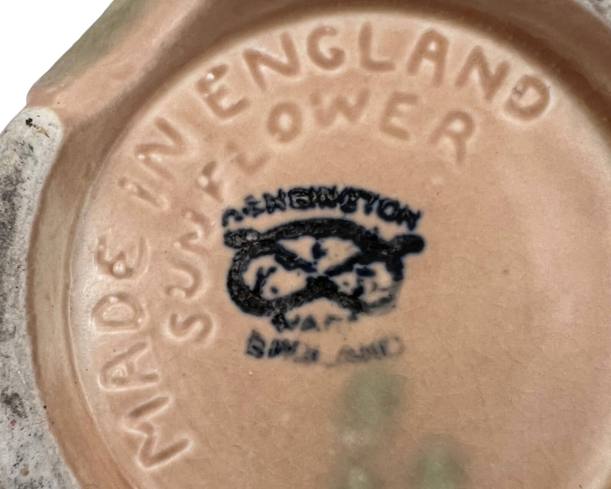 Art Deco Coffee Pot Kensington Pottery Sunflower Pattern 1930s - Poppy's Vintage Clothing