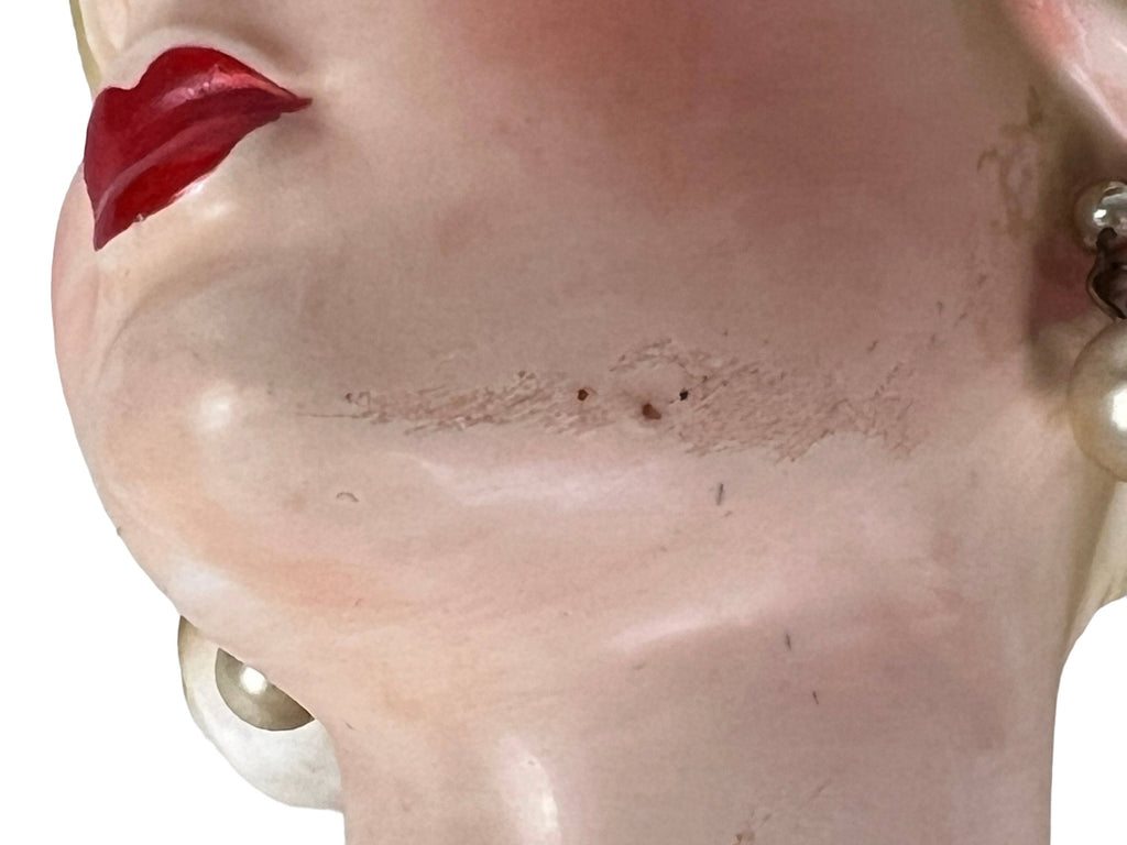 Vintage Head Vase Kim Novak 8 Tall Napco Ceramic Japan Napcoware C 7473 - Poppy's Vintage Clothing