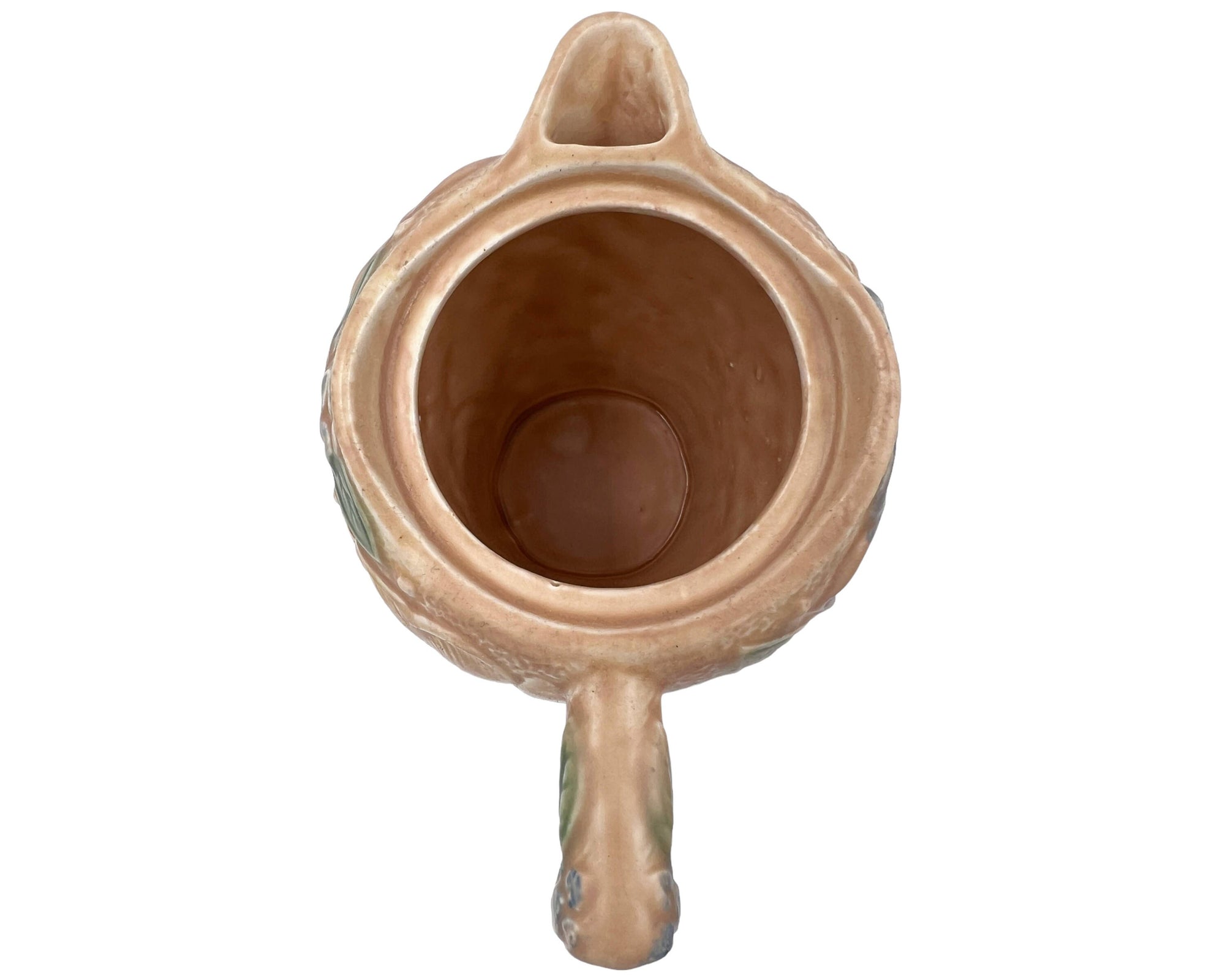 Art Deco Coffee Pot Kensington Pottery Sunflower Pattern 1930s - Poppy's Vintage Clothing