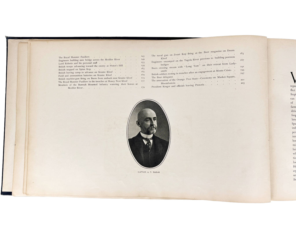 The South African War Book Captain AT Mahan 1st Edition 1900 Peter Fenelon Collier - Poppy's Vintage Clothing