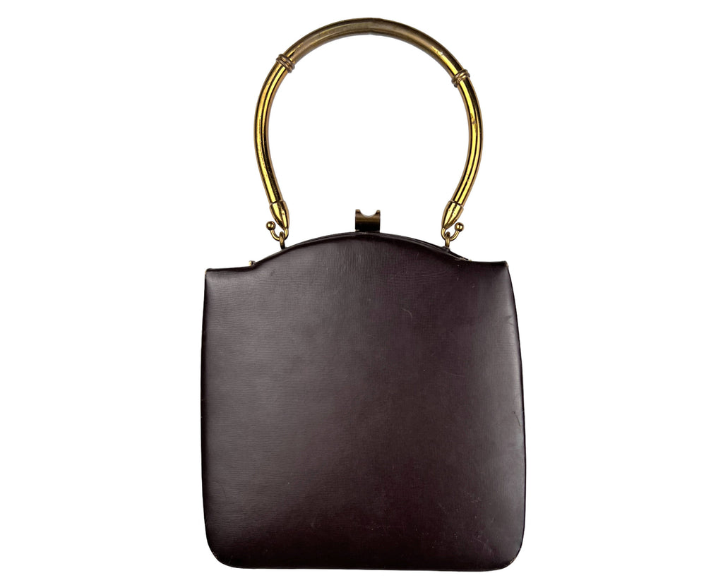 Vintage 1950s Susan Gail NYC Accordion Handbag Purse - VFG - Poppy's Vintage Clothing