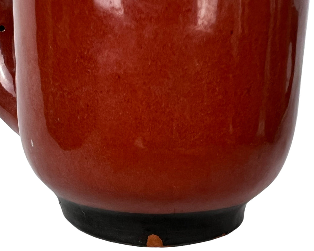 Vintage 1940s Quebec Pottery Nautical Mugs Marcel Choquette for Faiencerie dArt Marine Series - Poppy's Vintage Clothing