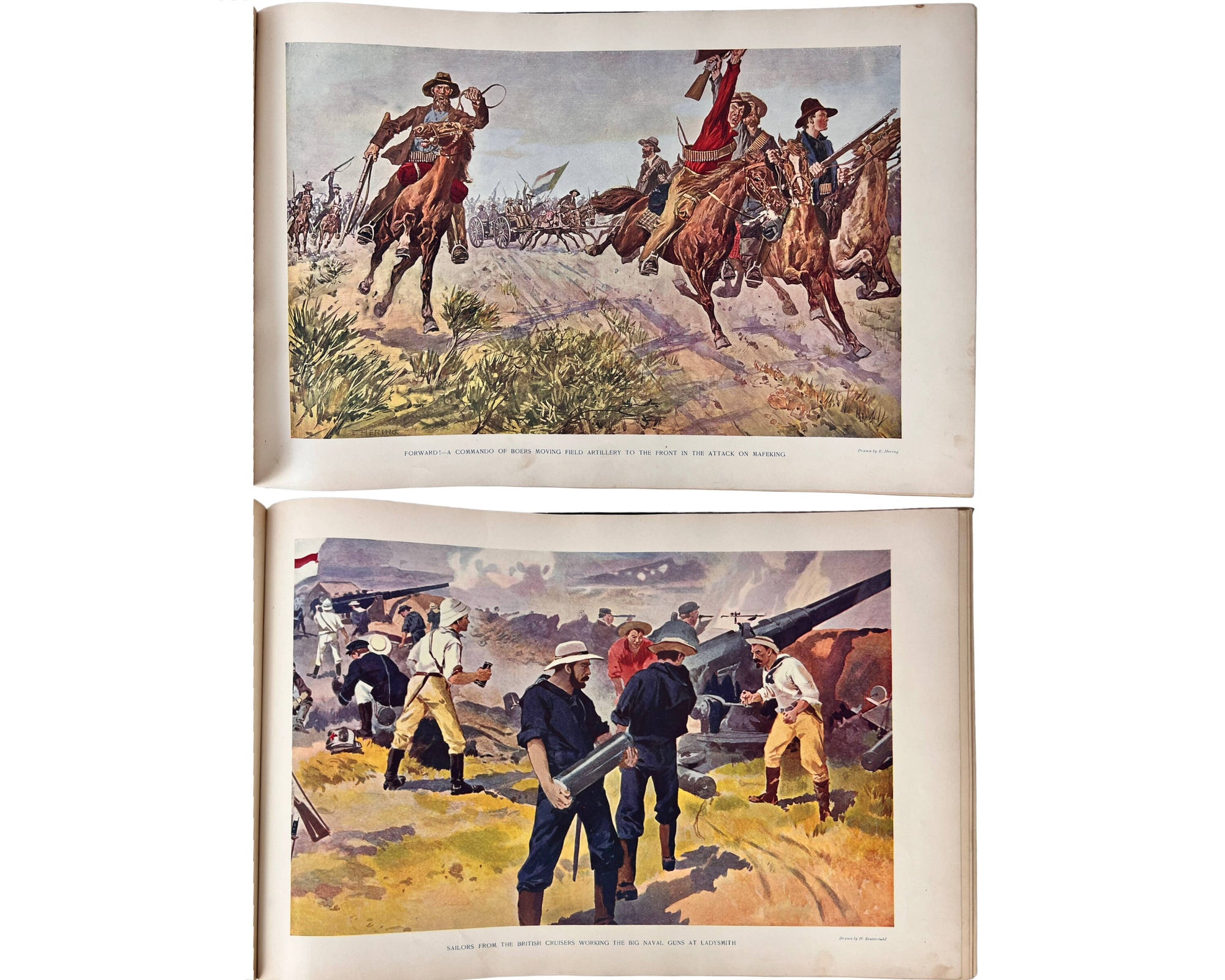 The South African War Book Captain AT Mahan 1st Edition 1900 Peter Fenelon Collier - Poppy's Vintage Clothing
