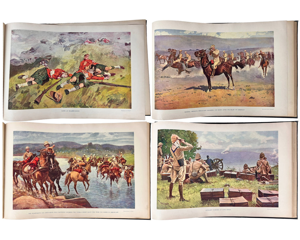The South African War Book Captain AT Mahan 1st Edition 1900 Peter Fenelon Collier - Poppy's Vintage Clothing